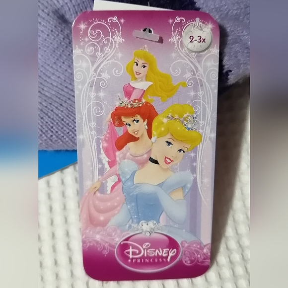 🔥SALE🔥 Disney Princesses Cinderella Girls Winter Hat / Mittens NWT Sz 4 / 6X - Picture 3 of 3